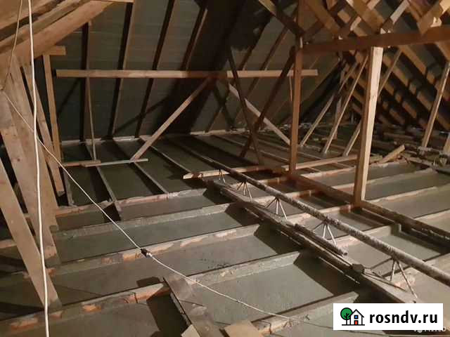 Пенобетон с песком и без забиваем рейки под балки Хасавюрт - изображение 1