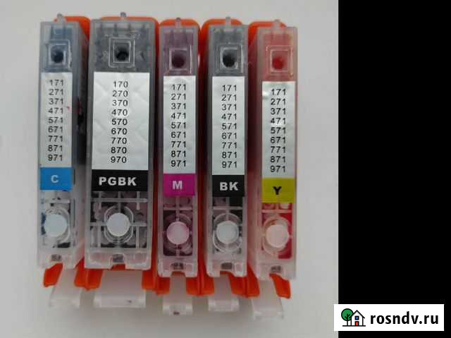 Картриджи на Canon pixma TS704 Соликамск - изображение 1