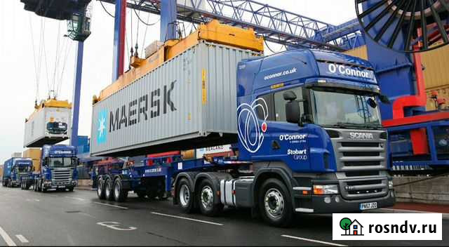 Услуги контейнеровозов (20ф, 40ф) Ижевск - изображение 1