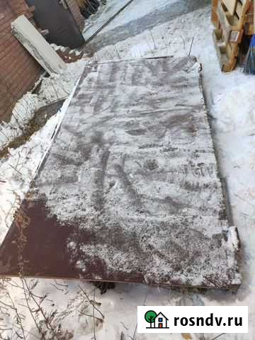 Ворота гаражные металлические 2 штуки Бердск - изображение 1