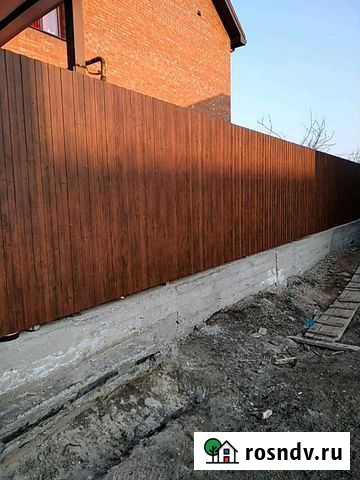 Заборы из профнастила Ростов-на-Дону - изображение 1