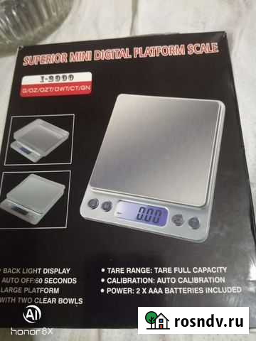 Весы кухонные электронные новые Каневская - изображение 1