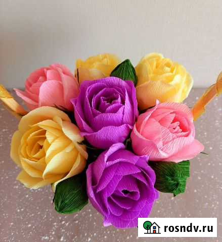 Сладкий букет в корзиночке Челябинск - изображение 1