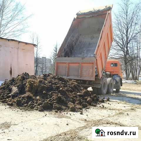 Навоз с доставкой за 3 часа компост перегной Правдинск - изображение 1