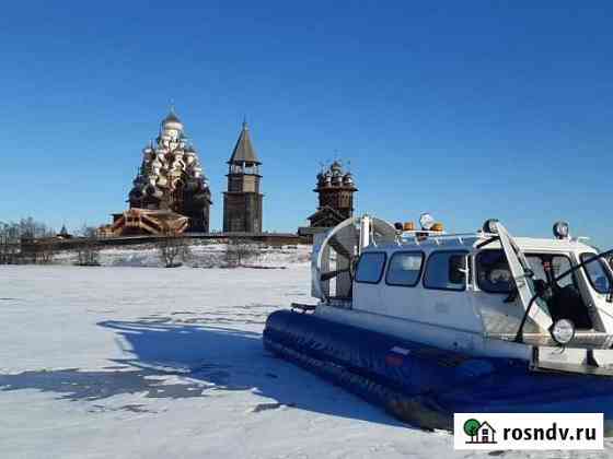 Зимой на о.Кижи на судне на воздушной подушке Петрозаводск