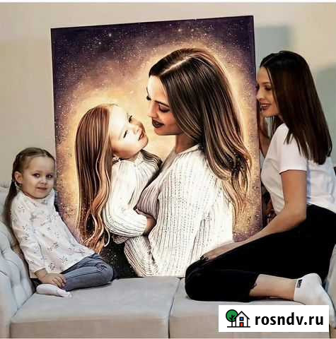 Портрет на холсте по фото Тула - изображение 1