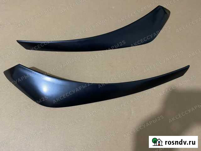 Реснички на фары Toyota Avensis 270 Авенсис 08-11г Владивосток - изображение 1