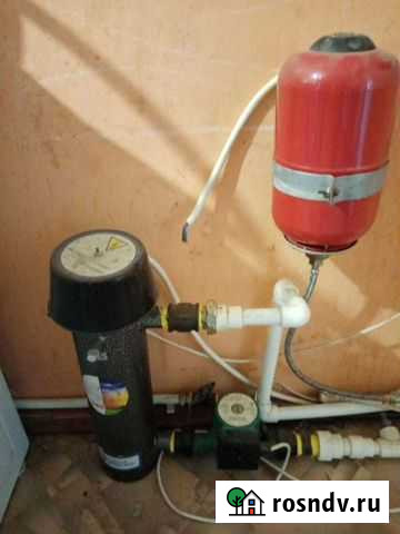 Отопитель и насос + трубы с муфтами Астрахань - изображение 1