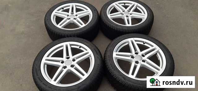 Колеса зима Ауди 245 45 R18 оригинальные Ростов-на-Дону - изображение 1