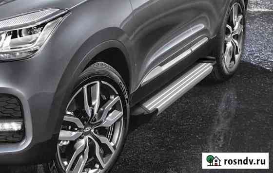 Пороги Silver Chery Tiggo 4 2019-н.в Набережные Челны