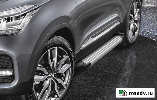 Пороги Silver Chery Tiggo 4 2019-н.в Набережные Челны - изображение 1