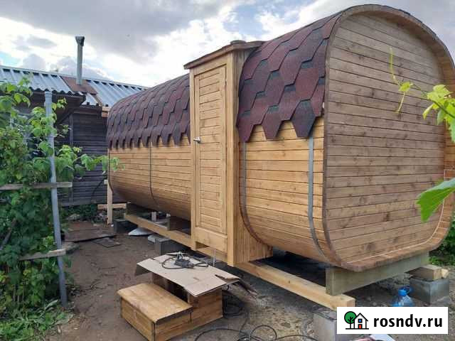 Баня бочка Кондопога - изображение 1