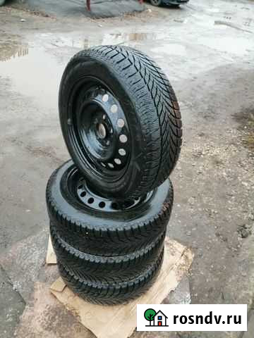 Колеса зима Гудиер Р16/205/60 Липучка Киа/Хендай и Тамбов - изображение 1