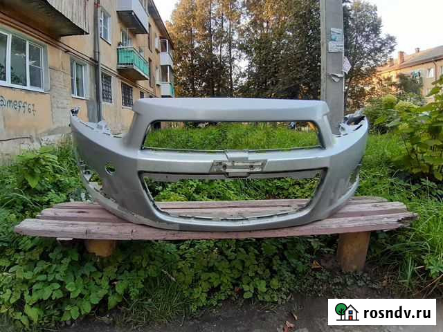 Передний бампер шевроле авео т300 Ярцево - изображение 1