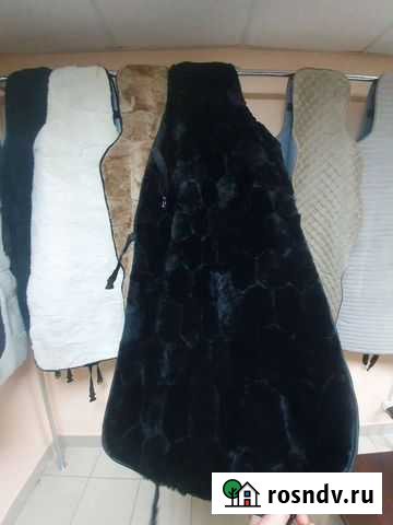 Автонакидки из натуральной овчины Псков - изображение 1