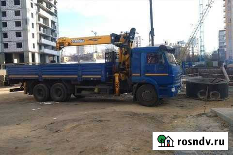 Услуги манипулятора камаз в Железногорскорске Железногорск - изображение 1