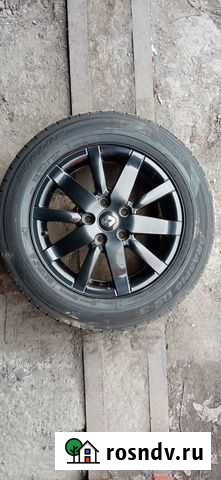 Литые диски Renault на зимней (липучка) резине Гуково - изображение 1