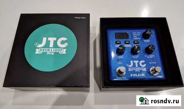 NUX NDL-5 JTC Drum & Loop Pro Looper лупер драмер Кострома - изображение 1