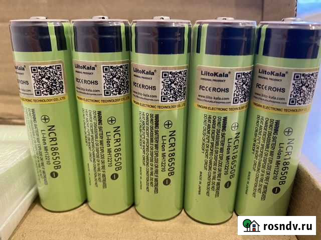 Литиевая аккумуляторная батарея Liitokala 3400 мАч Сочи - изображение 1