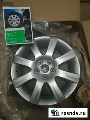 Диск литой на Skoda fabia, romster Владимир - изображение 1