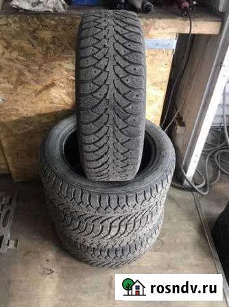 185/60 r15 2шт зима шип Арзамас - изображение 1