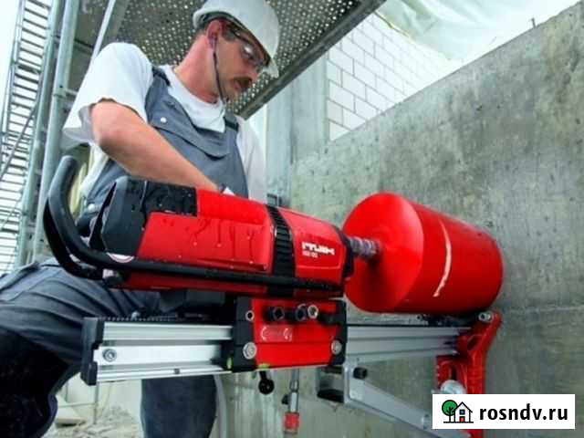 Алмазное сверление (бурение) бетона отверстий Красноярск - изображение 1