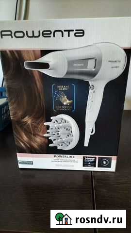 Фен для волос Rowenta Powerline новый диффузор Щёлково - изображение 1