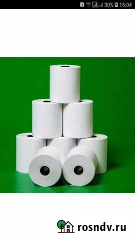 Лента чековая, термо, ширина ленты 44 мм Омск - изображение 1