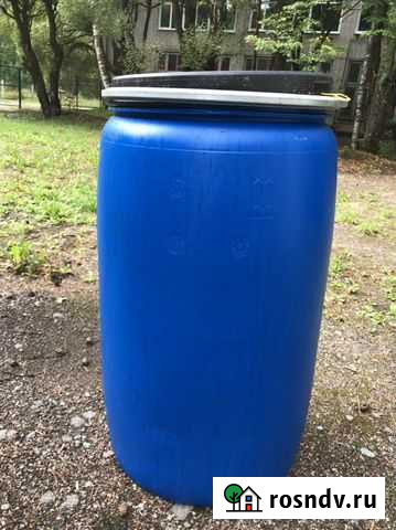 Бочка пластиковая 227 литров Отрадное - изображение 1