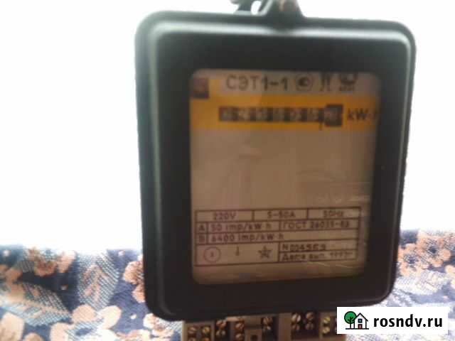 Счетчик электрический бу Старый Оскол - изображение 1