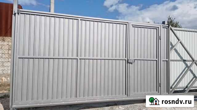 Ворота.Забор из профнастила, Навесы, Лестницы Севастополь - изображение 1
