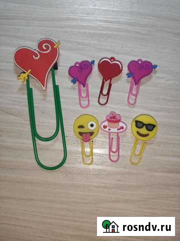 Скрепки-закладки Тверь - изображение 1