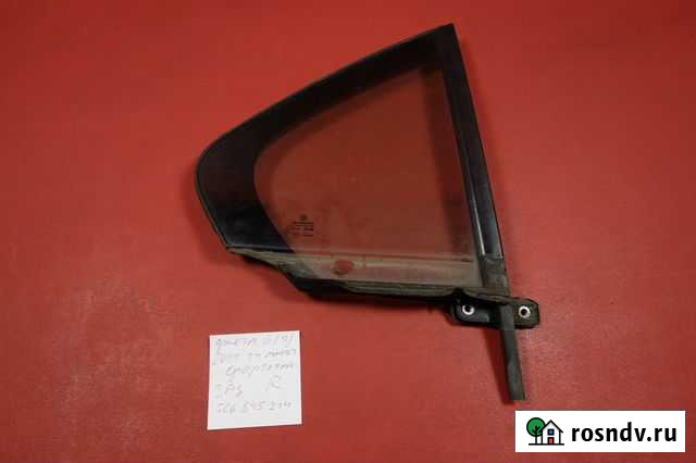 Форточка стекло задней правой двери джетта 6 Новоивановское - изображение 1