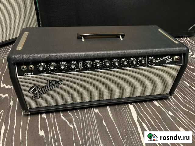 Басовый ламповый усилитель Fender Bassman 100T Сочи - изображение 1