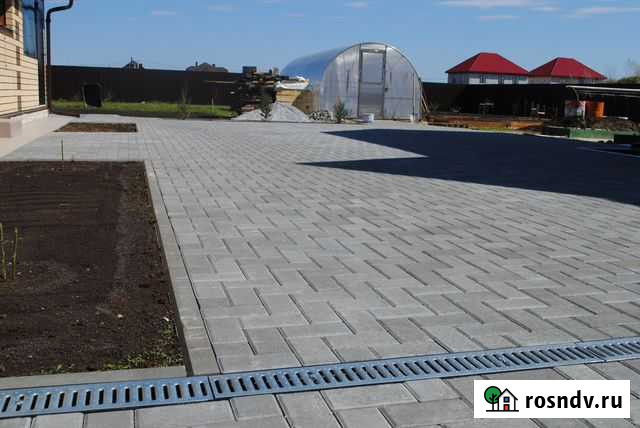 Укладка брусчатки, тротуарной плитки Тюмень - изображение 1