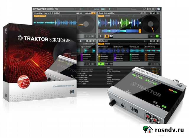 DJ комплект Native Instruments Traktor Scratch A6 Междуреченск - изображение 1