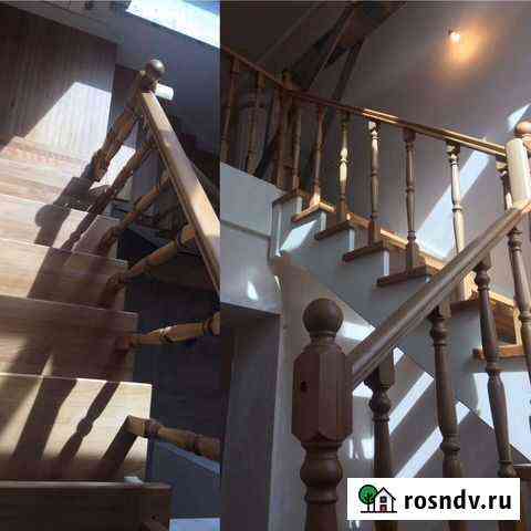 Деревянные лестницы Старая Русса