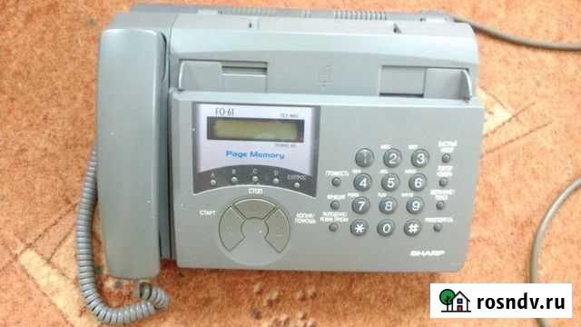 Продается телефакс sharp Белореченск - изображение 1