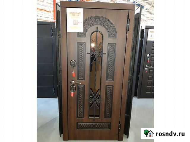 Дверь входная со стеклопакетом Виконт Всеволожск - изображение 1