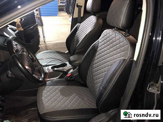 Авточехлы из экокожи с установкой на Форд Куга Тамбов - изображение 1