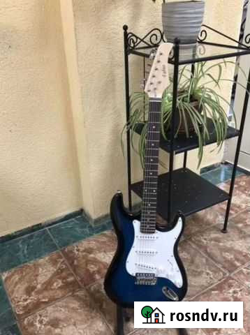 Электрогитара Stratocaster Fabio ST100 BLS Симферополь - изображение 1