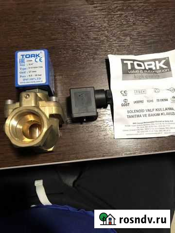 Соленоидный клапан tork 3/4 Елец - изображение 1
