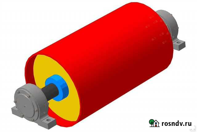 Барабан конвейера, приводной,натяжной,бп-600,бн Новогуровский - изображение 1