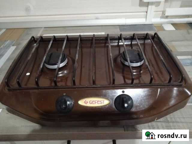 Плита 2 конф. Gefest баллонный газ для дачи, дома Севастополь - изображение 1