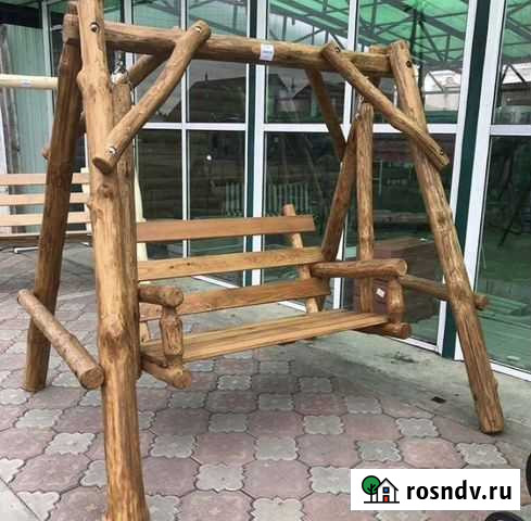 Продам качелю деревяную Черногорск - изображение 1