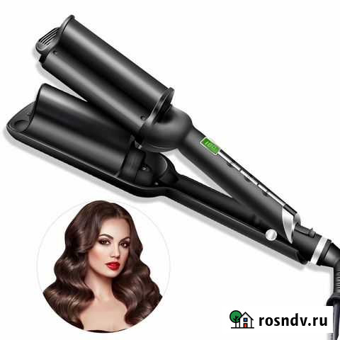 Профессиональные керамические щипцы тройная волна Великий Новгород - изображение 1