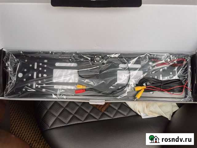 Рамка заднего номера с камерой Обнинск - изображение 1