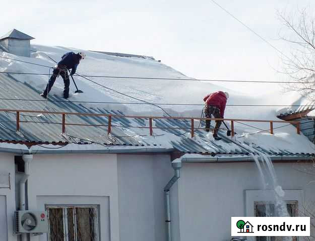 Чистка снега и сосулек с крыш Серпухов - изображение 1