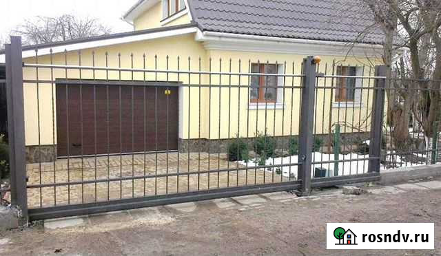 Ворота откатные Балтийск - изображение 1