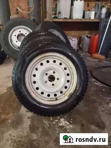 Зимняя резина r15 195 65 с дисками Воронеж - изображение 1